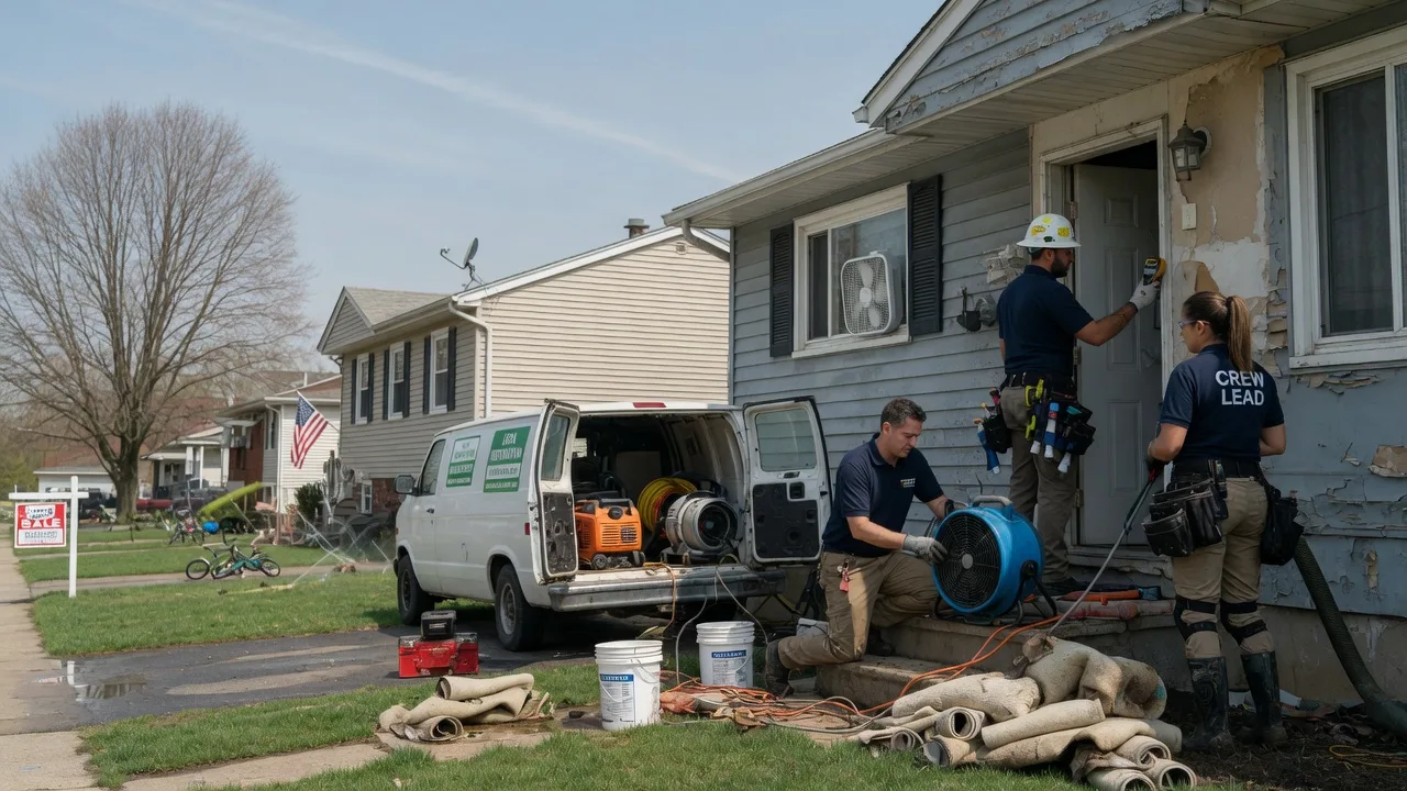 Flood Cleanup in Wolf Lake, IL near me
