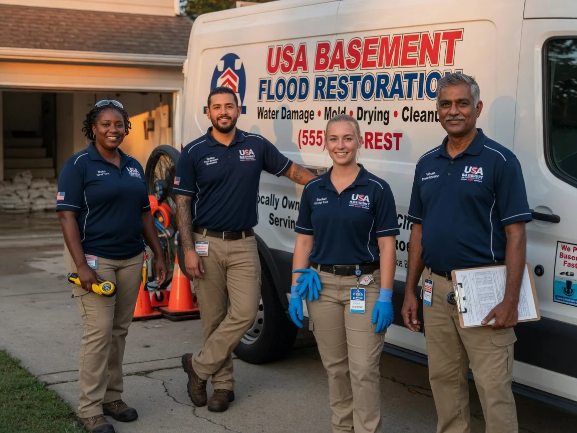 Basement Flood Cleanup company in Wolf Lake, IL